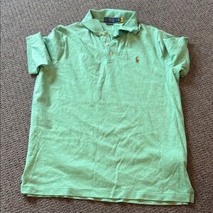 NWOT POLO RALPH LAUREN MENS  CLASSIC Fit heathered cotton green